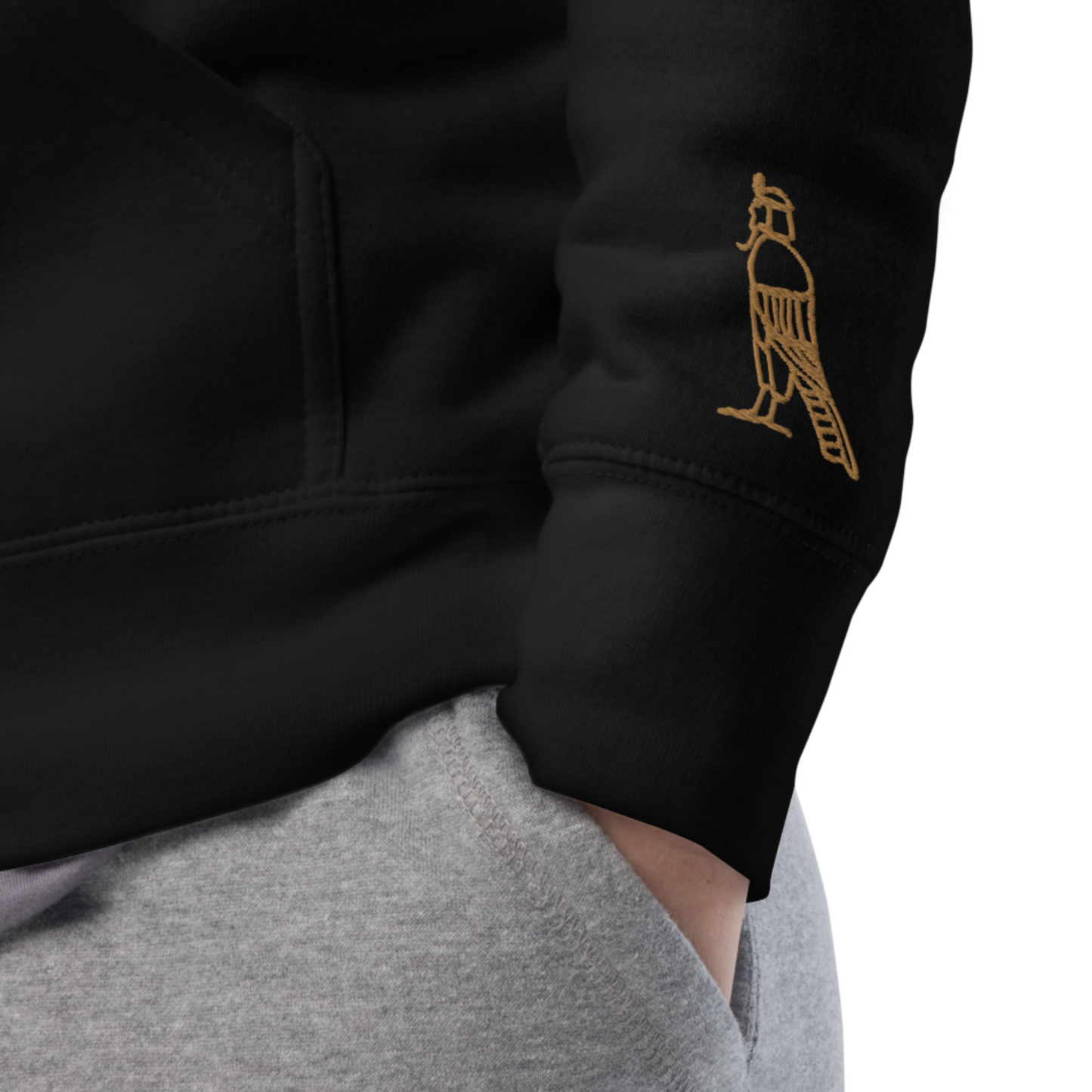 Men's Embroidered Hoodie