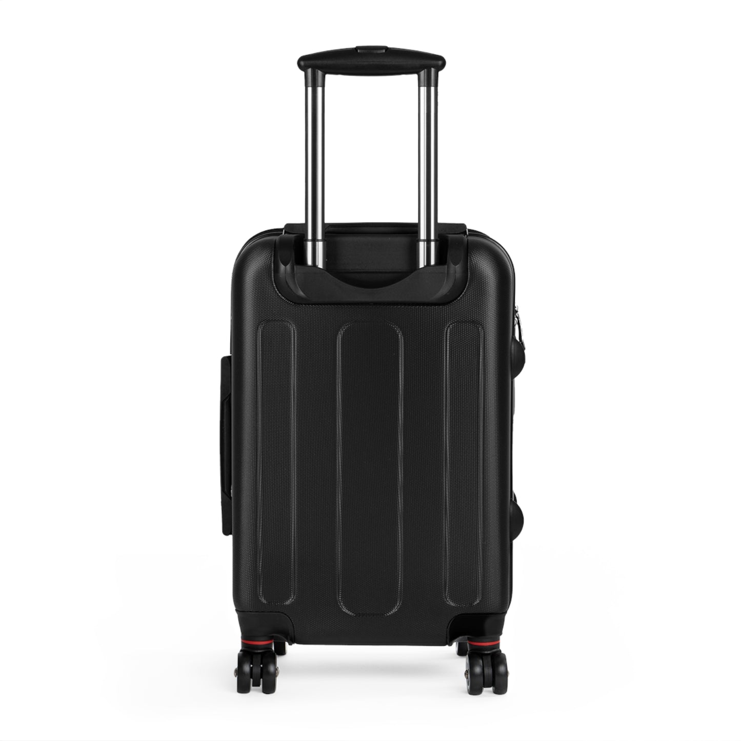 Suitcase | Black with Grey Geo Pattern