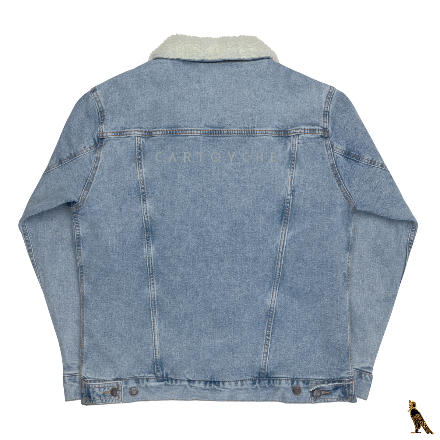 Women's Denim Sherpa Jacket | Blue