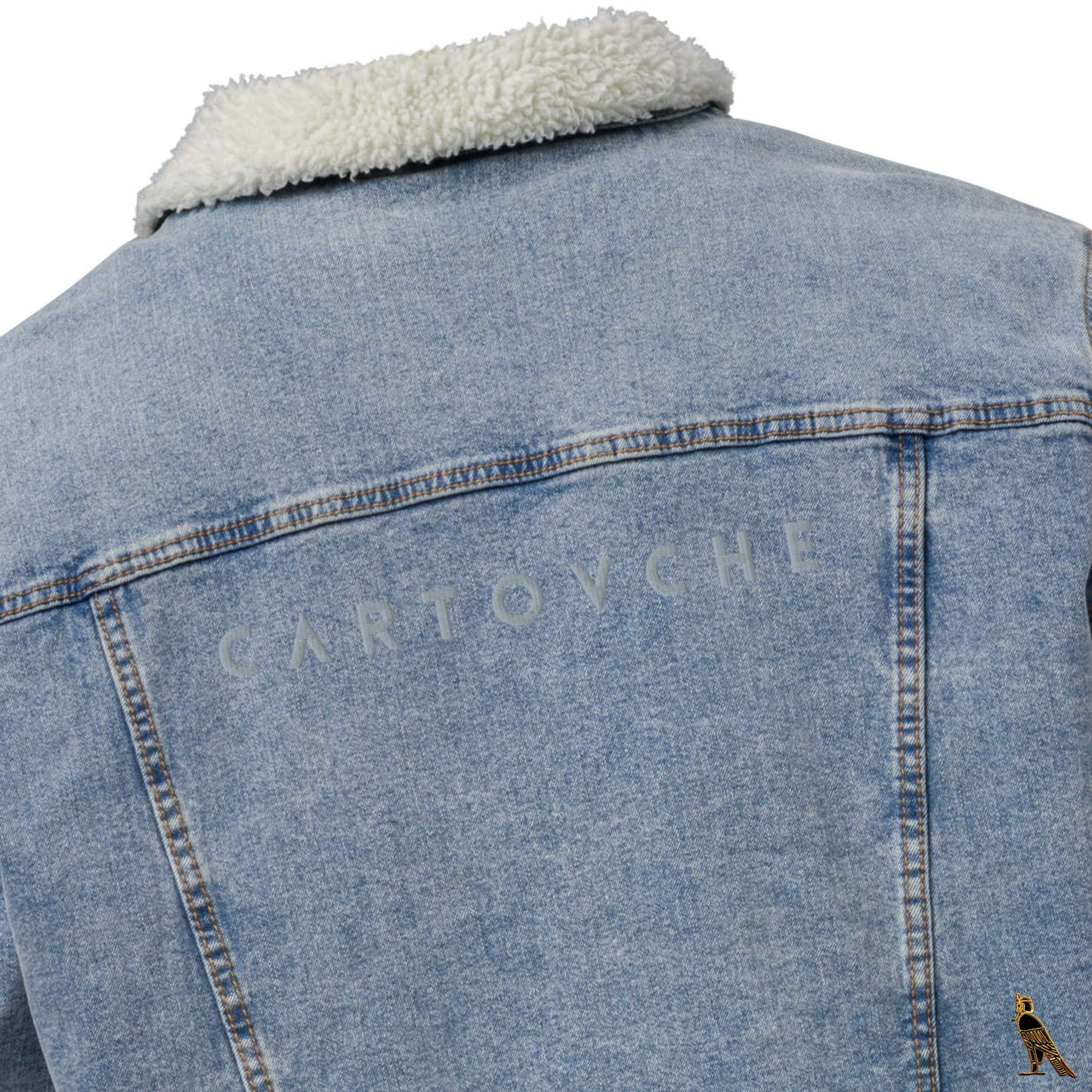 Women's Denim Sherpa Jacket | Blue