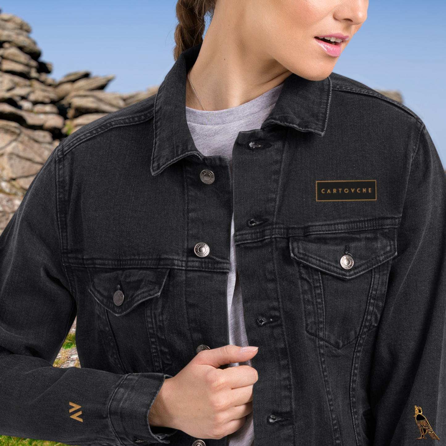 Women's Denim Jacket | Black