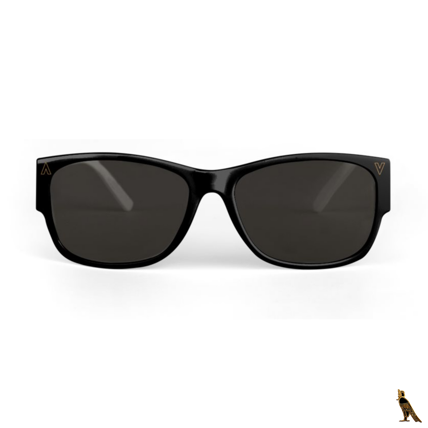 Sunglasses (Black) - Cartouche Logo