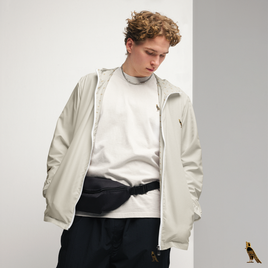 Men’s Windbreaker Jacket | Almond Milk