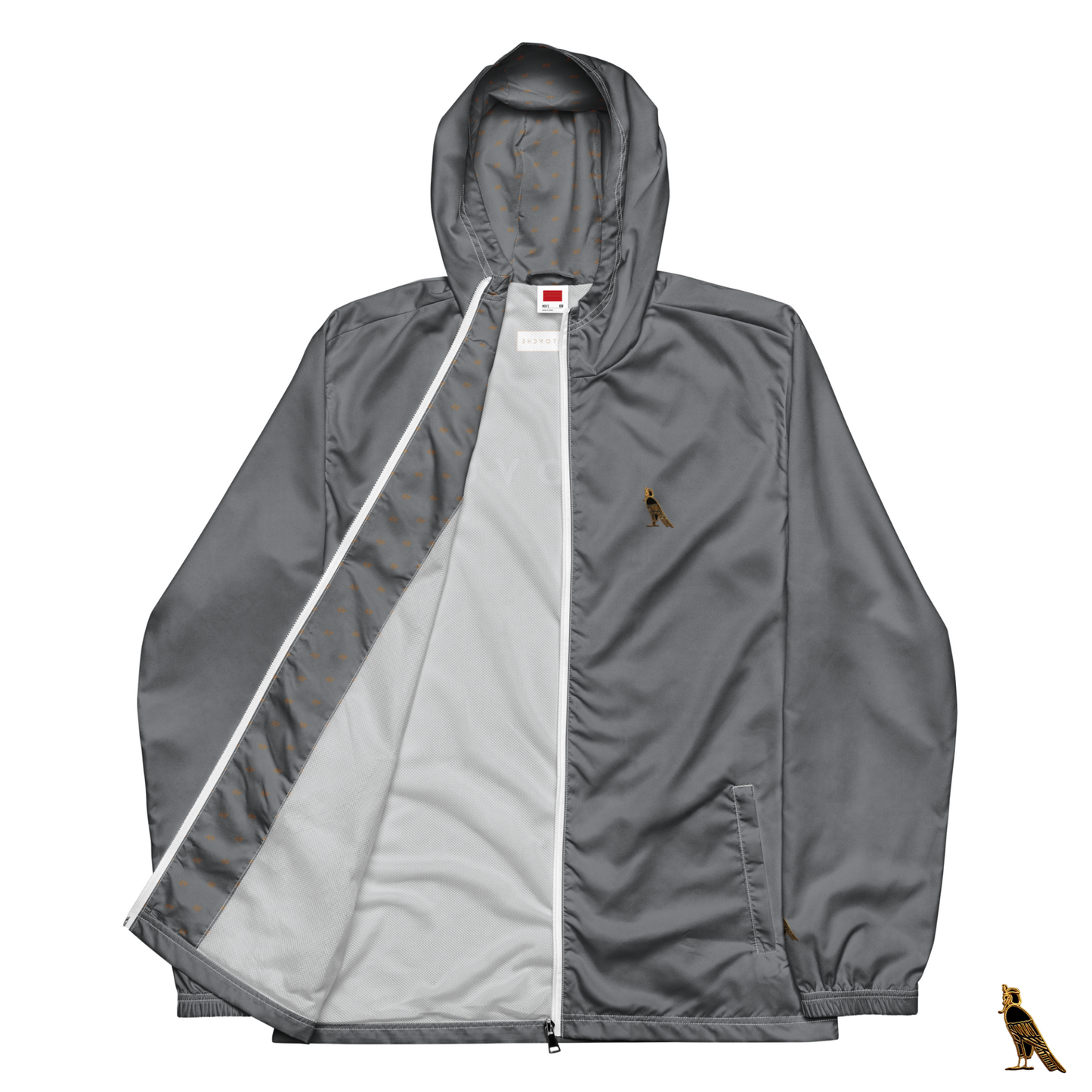 Men’s Windbreaker Jacket | Storm Front Grey