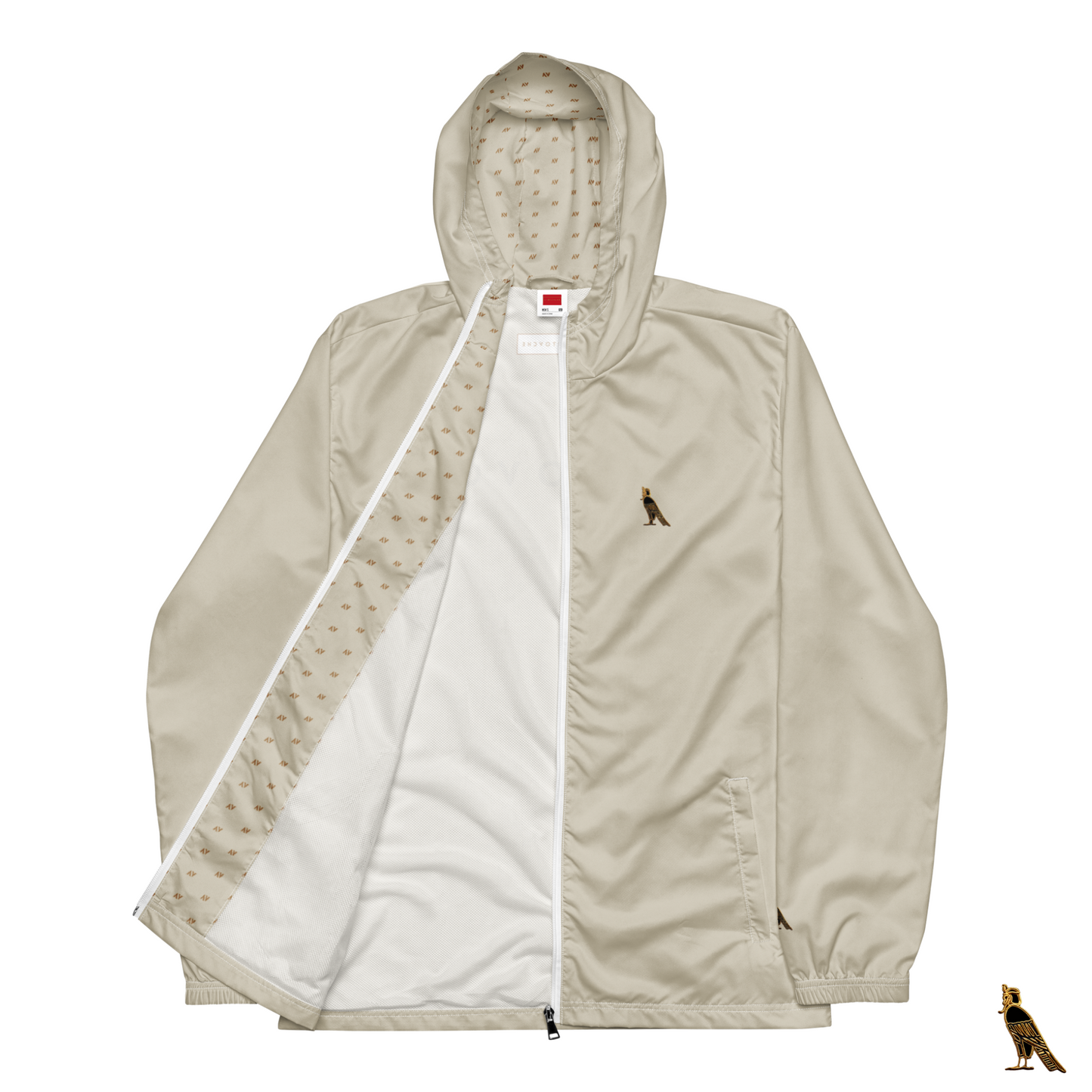 Men’s Windbreaker Jacket | Almond Milk