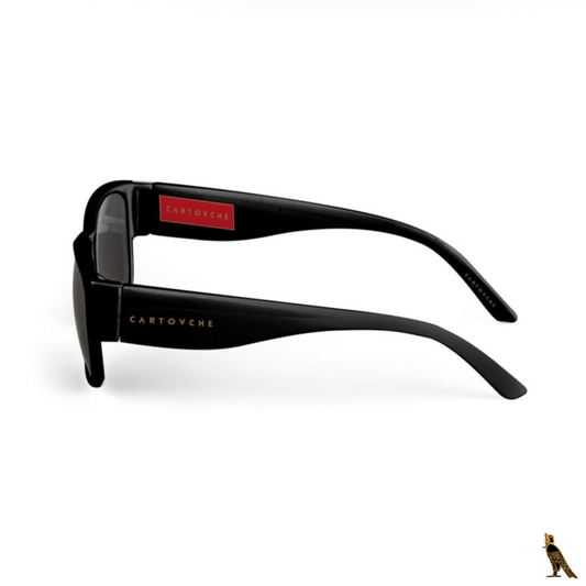 Sunglasses (Black) - Cartouche Logo