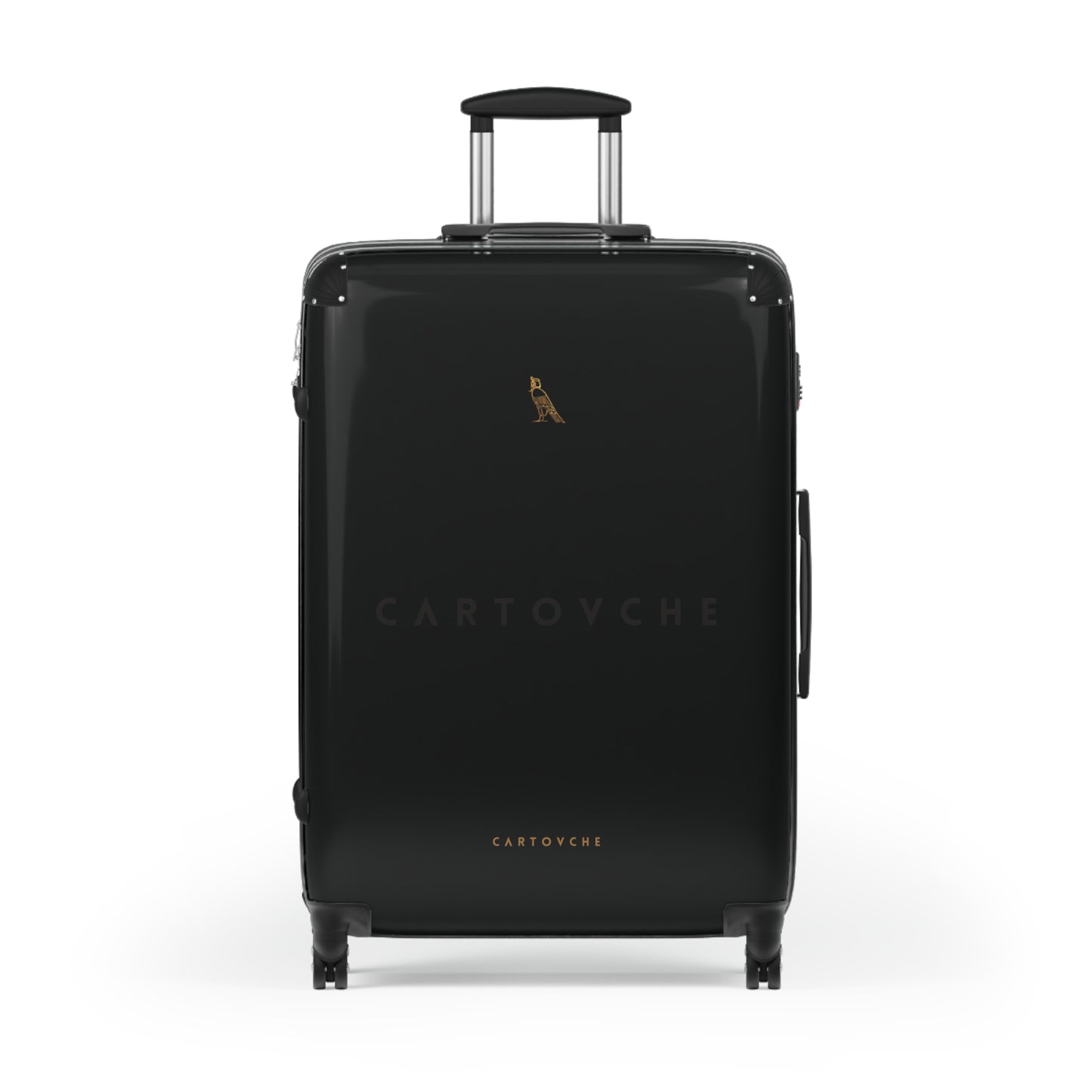 Suitcase | Black (Horizontal Cartouche Logo)