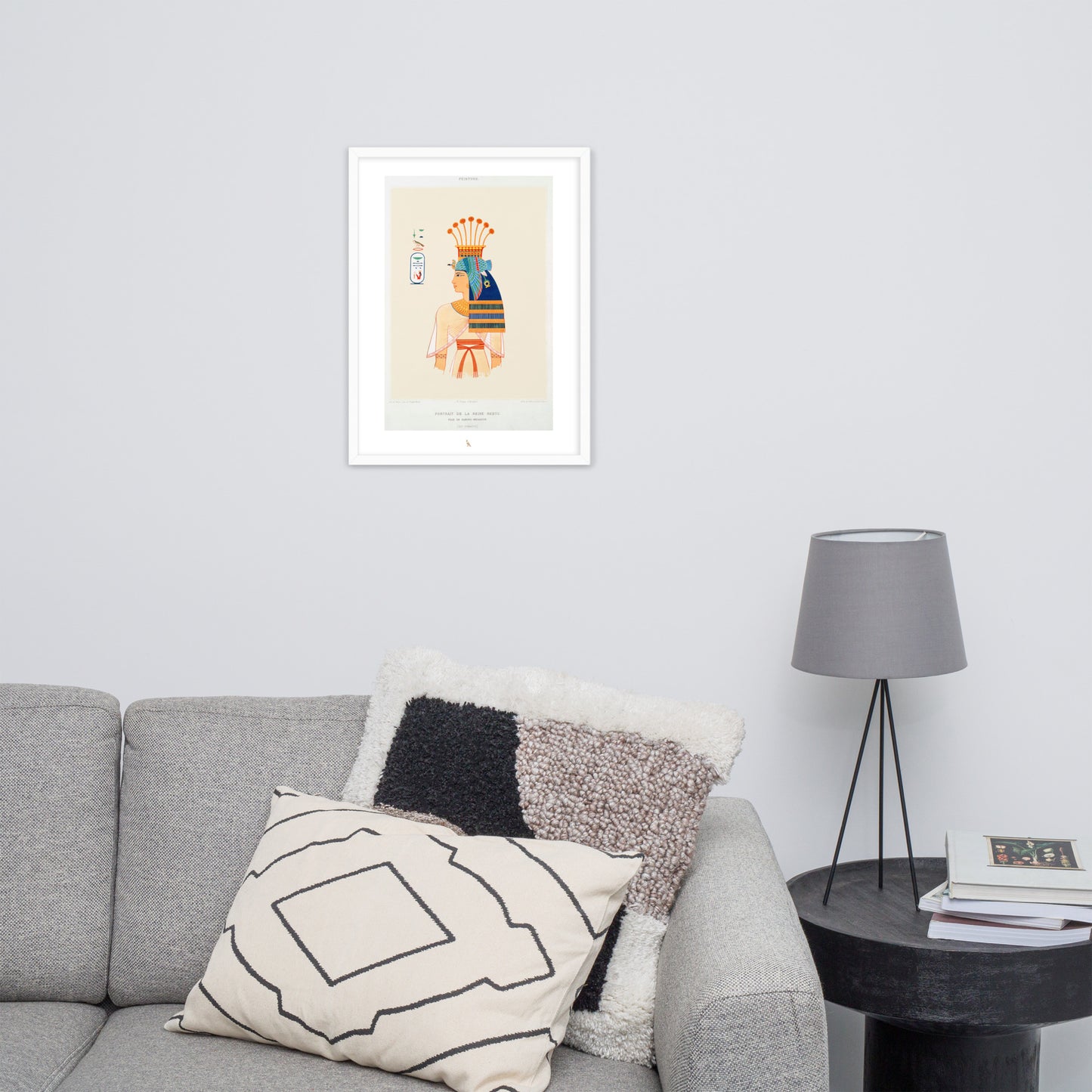 'Queen Nebto, daughter of Pharaoh Ramesses II (Ramesses the Great)' | 18" x 24" Wood Framed Poster