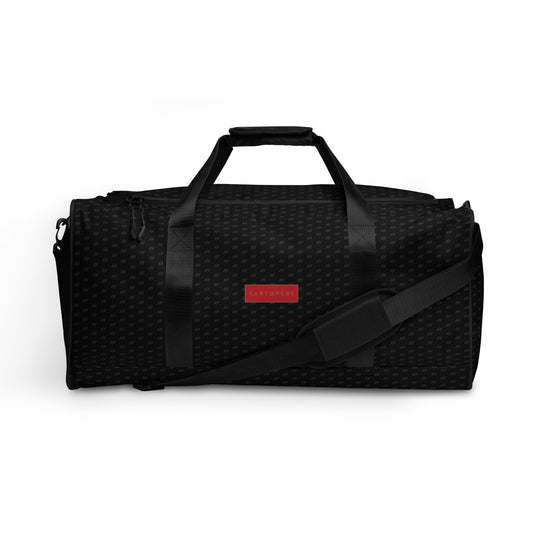 Cartouche Duffle Bag (Black on Black with Gold - Red Label)