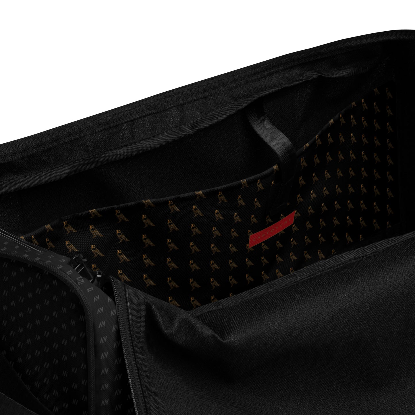 Cartouche Duffle Bag (Black & Gold - Red Label)