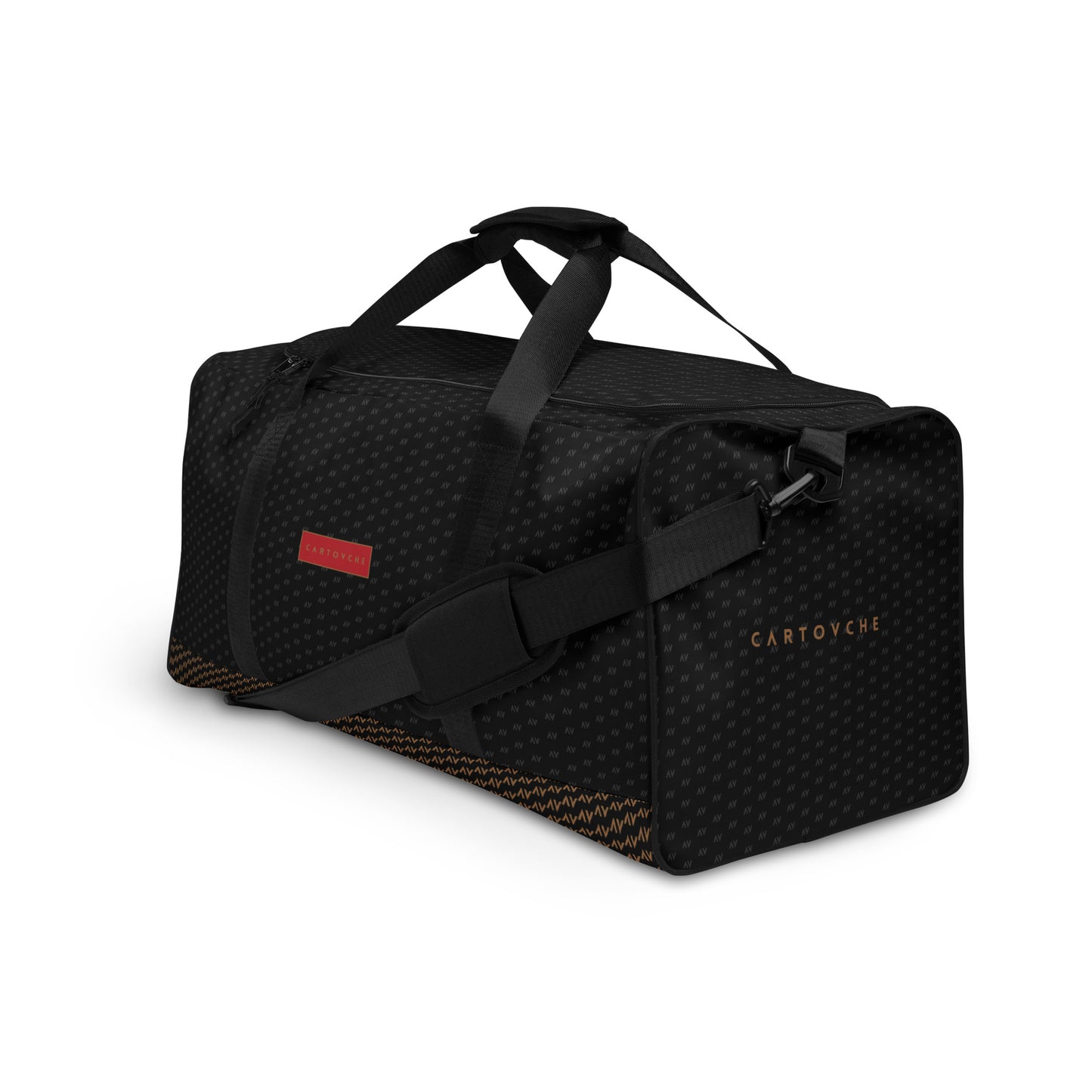 Cartouche Duffle Bag (Black & Gold - Red Label)