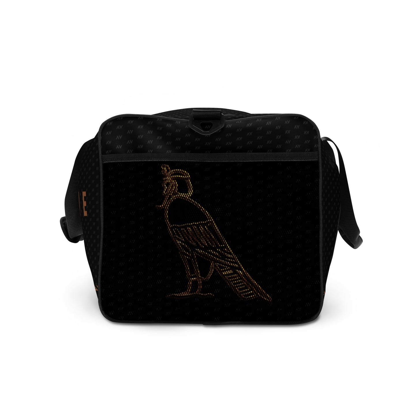 Cartouche Duffle Bag - Large Logo (Black with Gold)