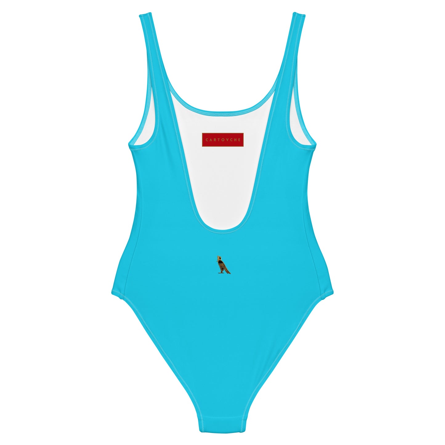 One-Piece Swimsuit (Baby Blue)