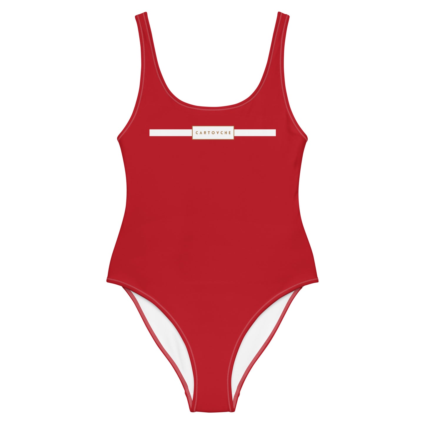 One-Piece Swimsuit (Red)