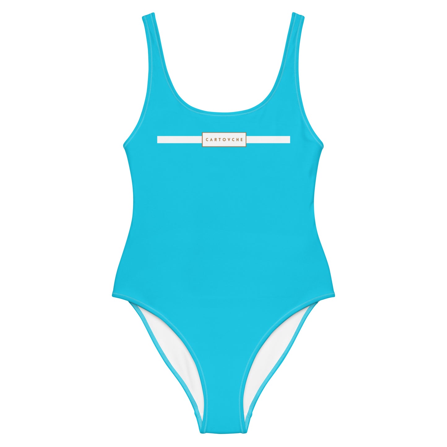 One-Piece Swimsuit (Baby Blue)