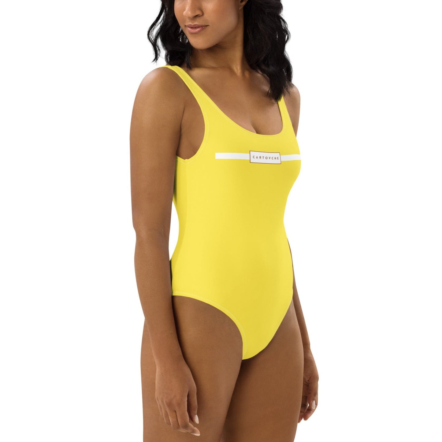 One-Piece Swimsuit (Yellow)