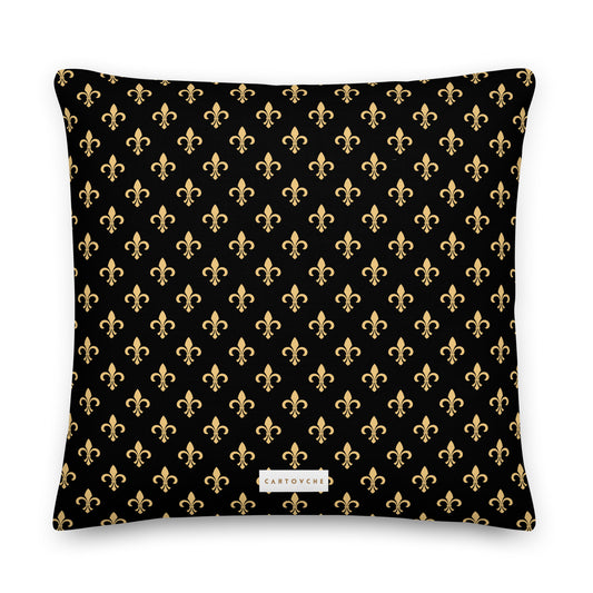 'Gold Fleur-de-lis' Cushion