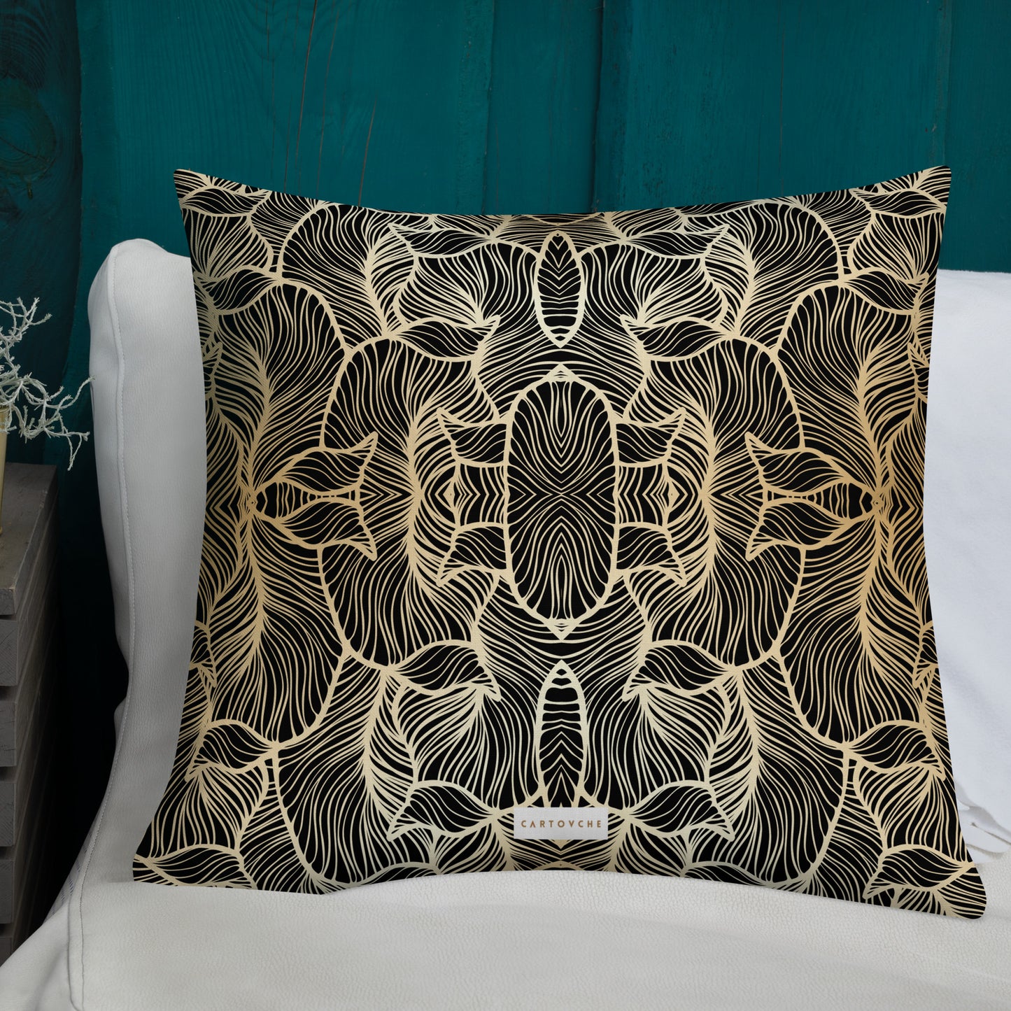 'Gold Leaf' Cushion