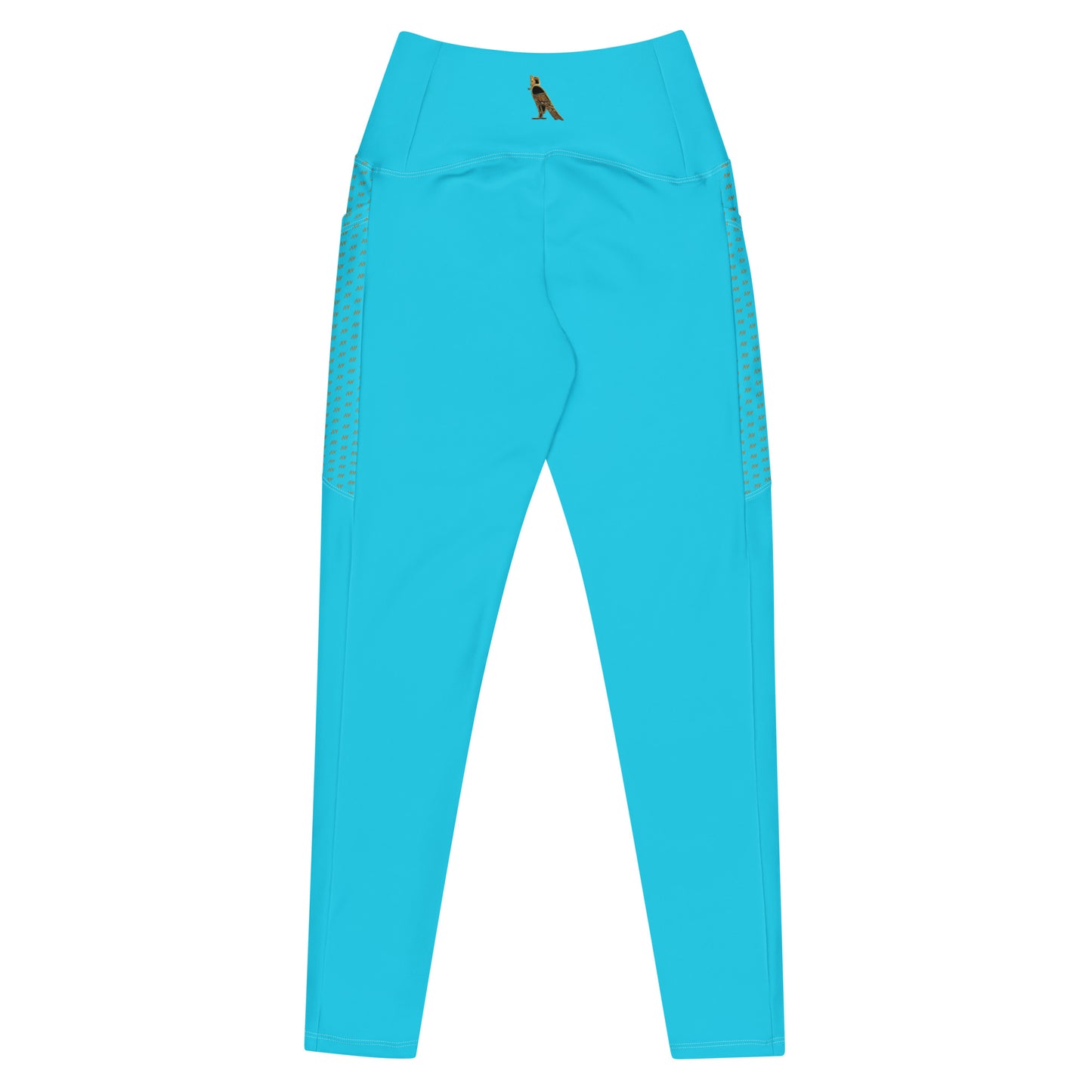 Women's Leggings with Pockets (Baby Blue)