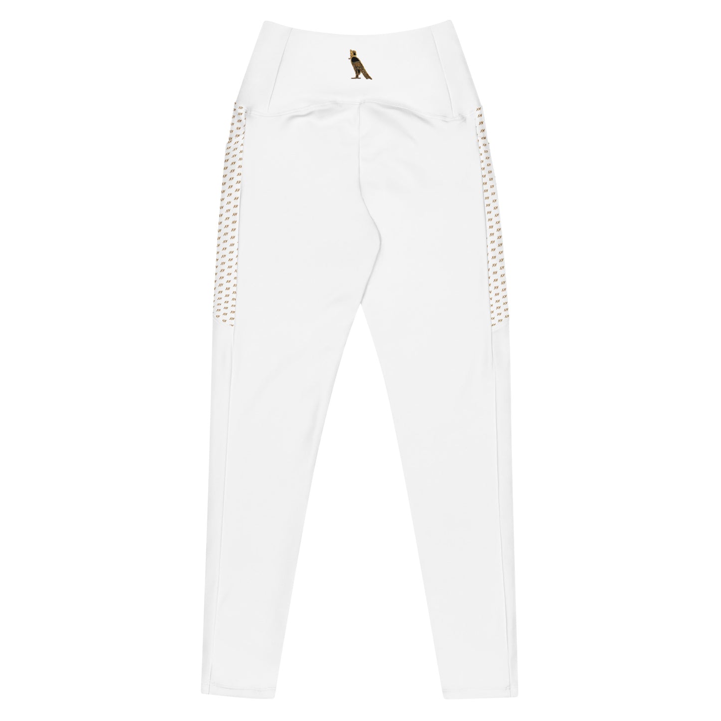 Women's Leggings with Pockets (White)