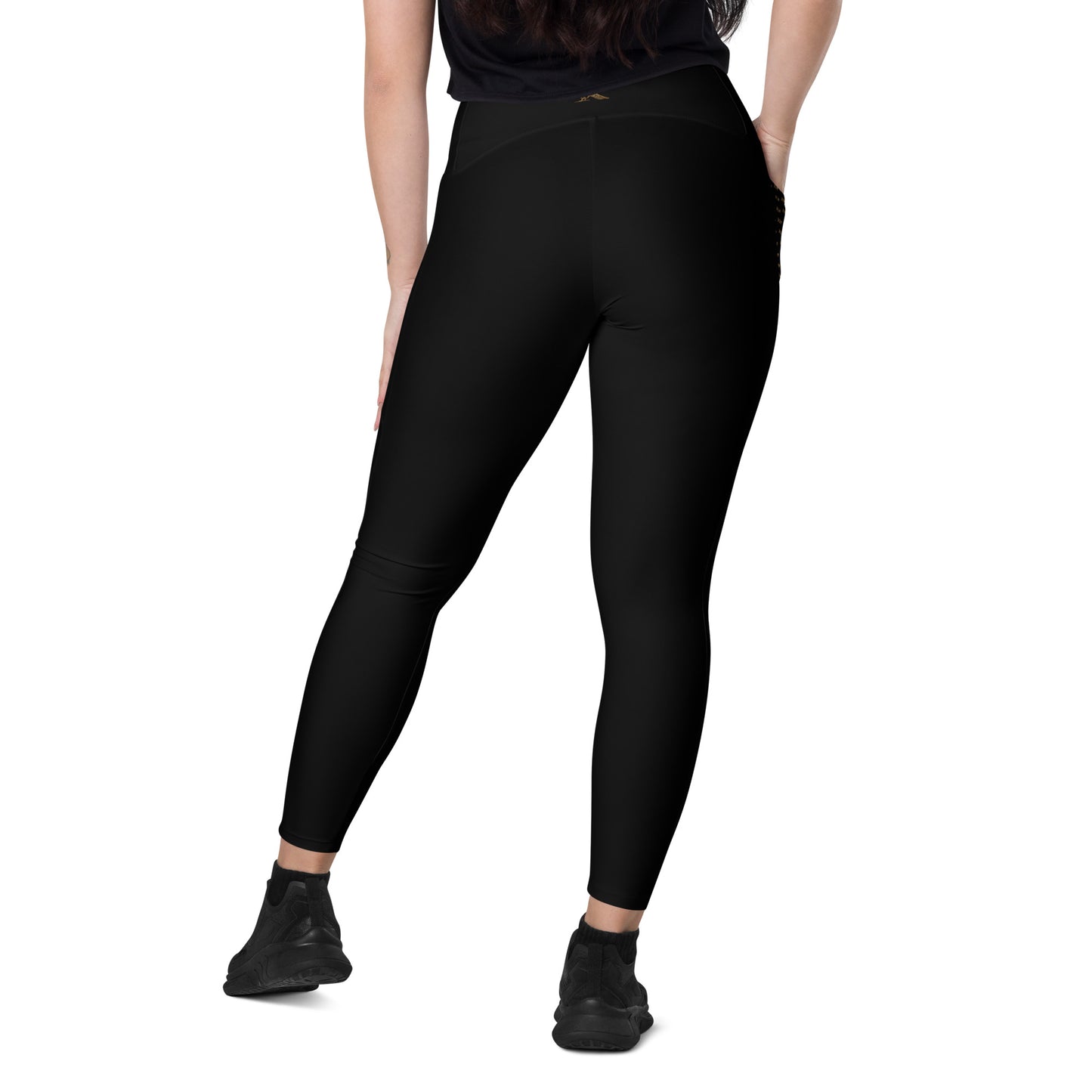 Women's Leggings with Pockets (Black)