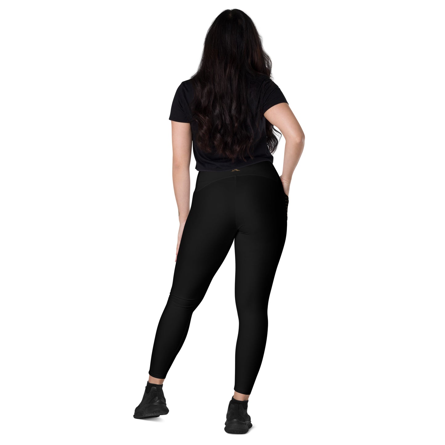 Women's Leggings with Pockets (Black)