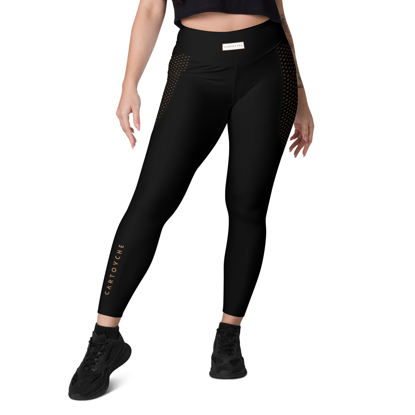 Women's Leggings with Pockets (Black)