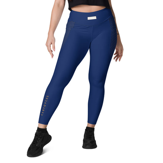 Women's Leggings with Pockets (Navy)