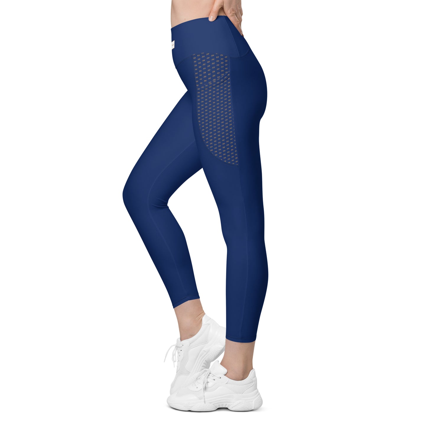 Women's Leggings with Pockets (Navy)