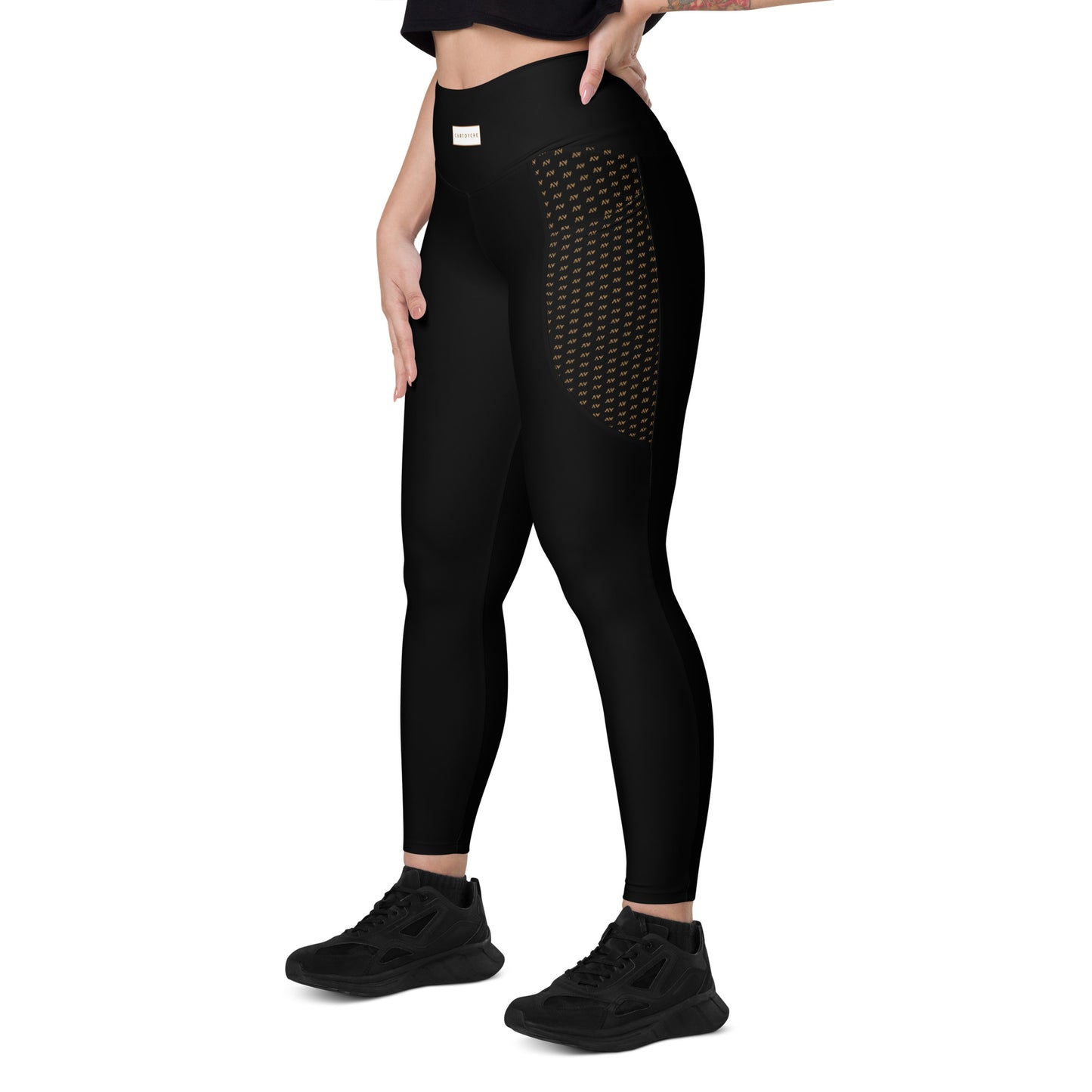 Women's Leggings with Pockets (Black)