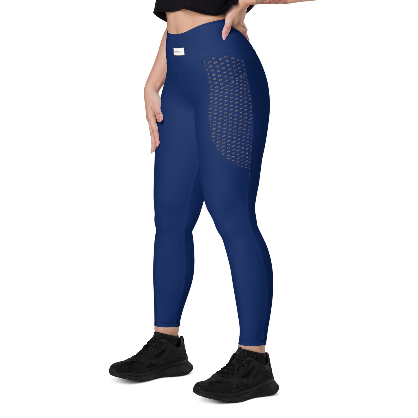 Women's Leggings with Pockets (Navy)