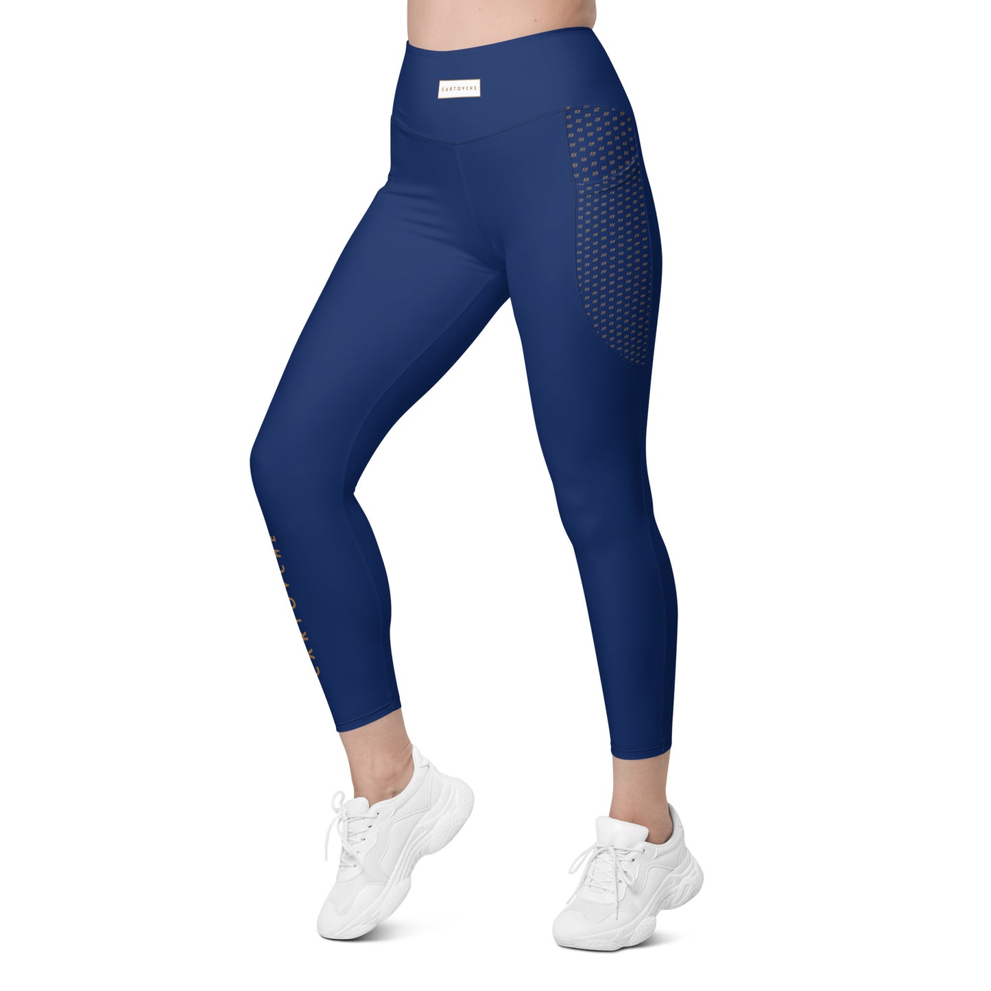 Women's Leggings with Pockets (Navy)