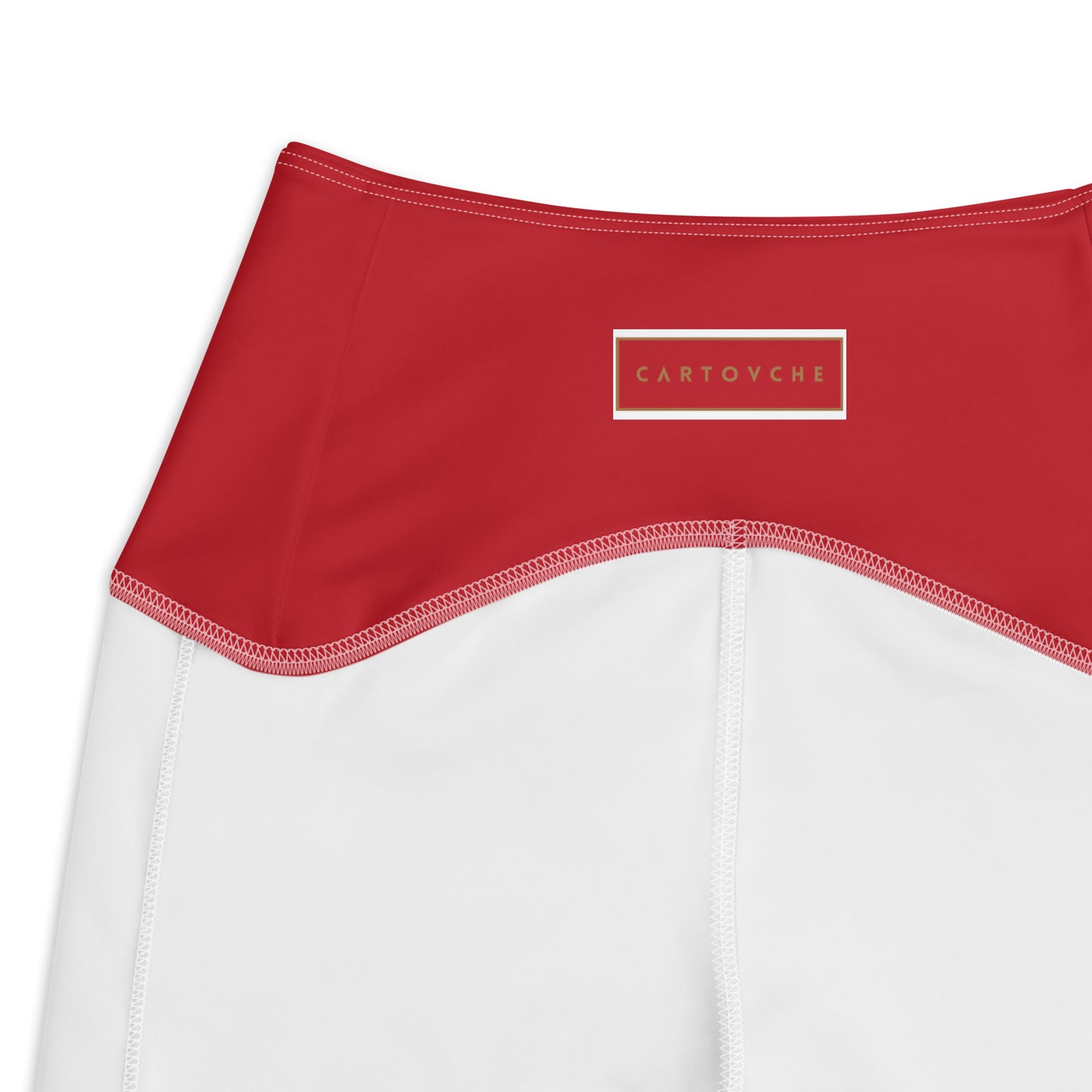 Women's Leggings with Pockets (Red)