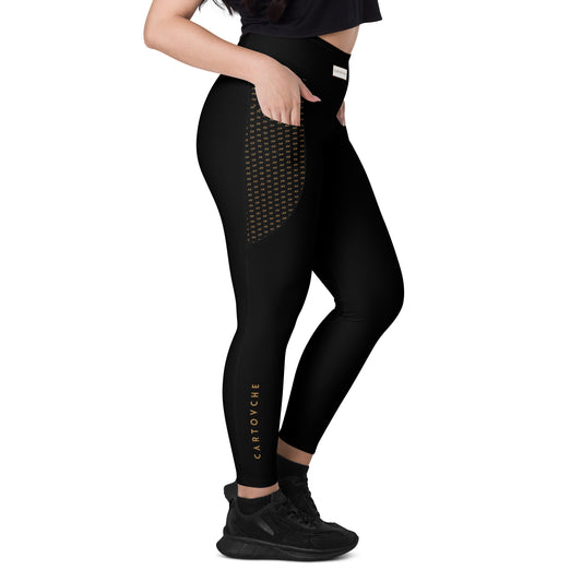 Women's Leggings with Pockets (Black)