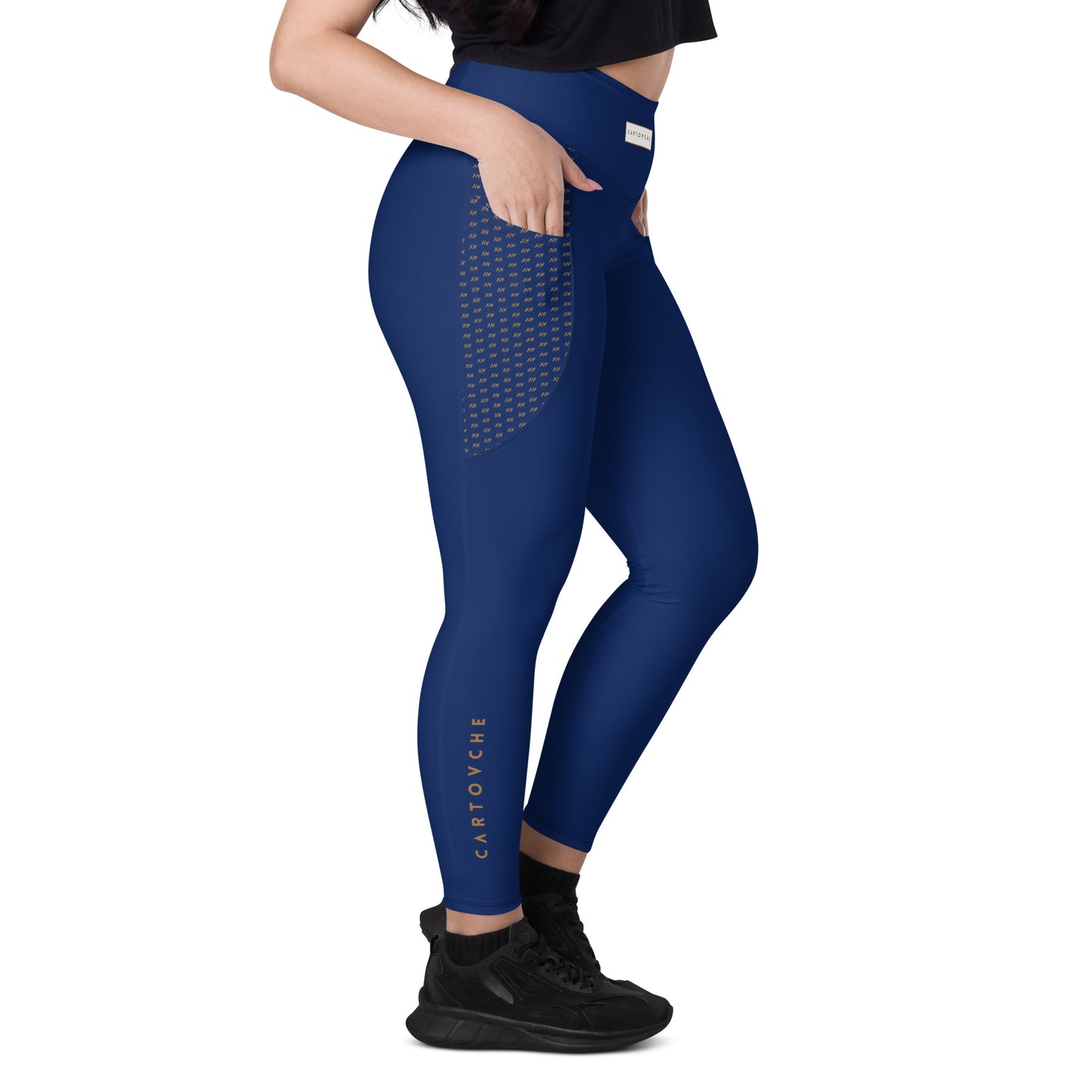 Women's Leggings with Pockets (Navy)