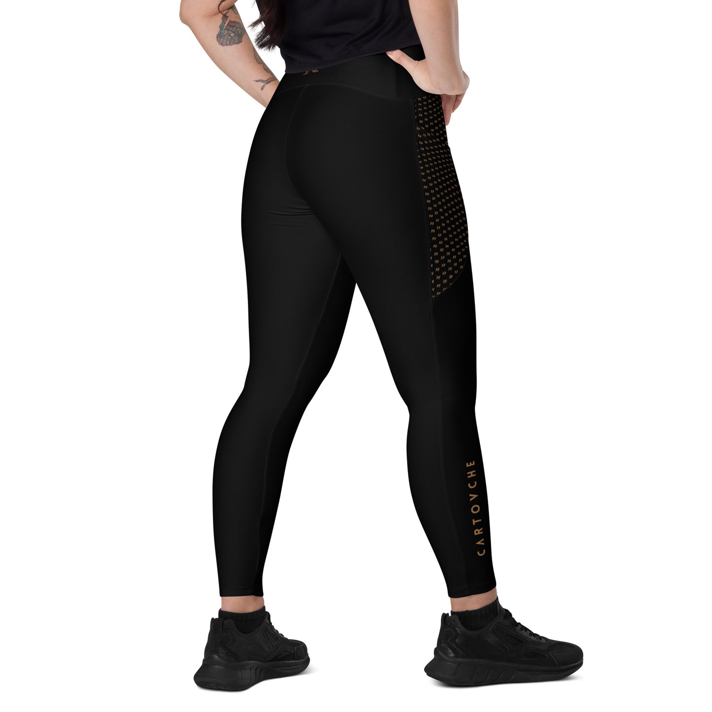 Women's Leggings with Pockets (Black)