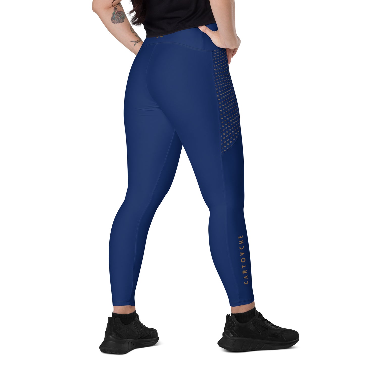 Women's Leggings with Pockets (Navy)