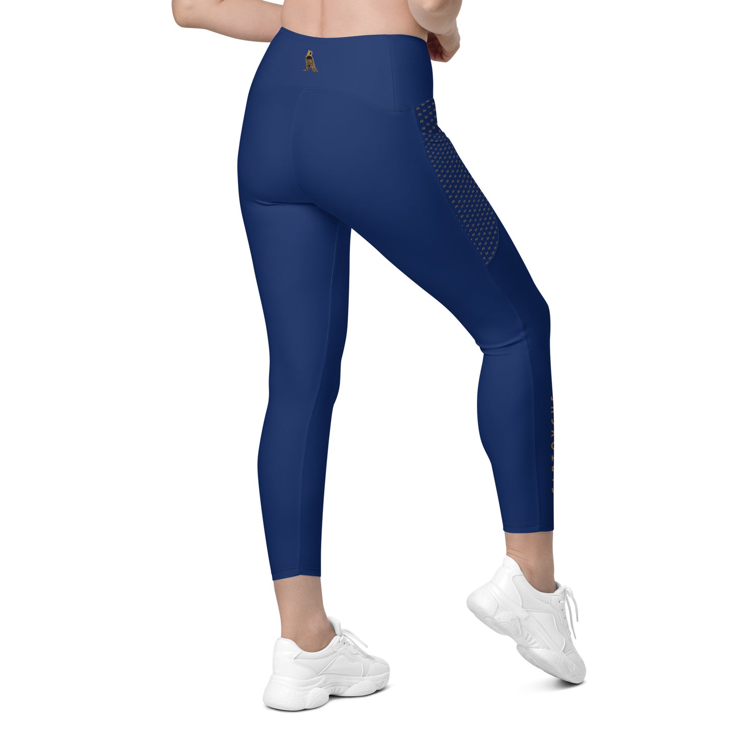 Women's Leggings with Pockets (Navy)