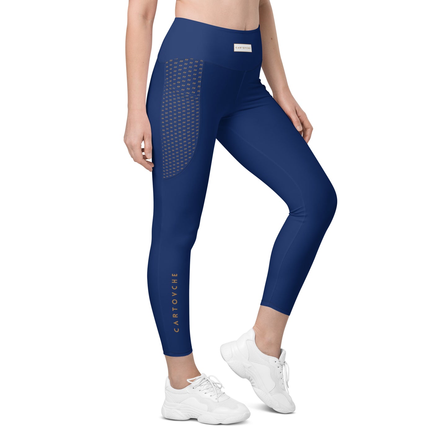 Women's Leggings with Pockets (Navy)