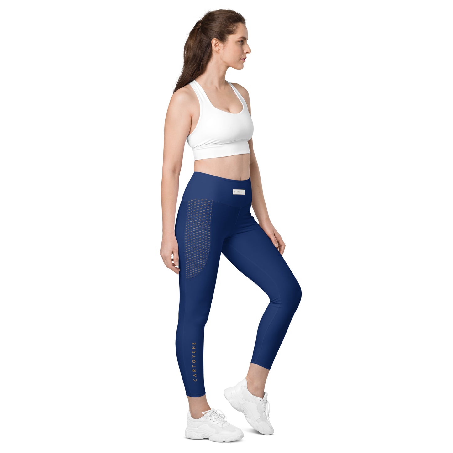 Women's Leggings with Pockets (Navy)