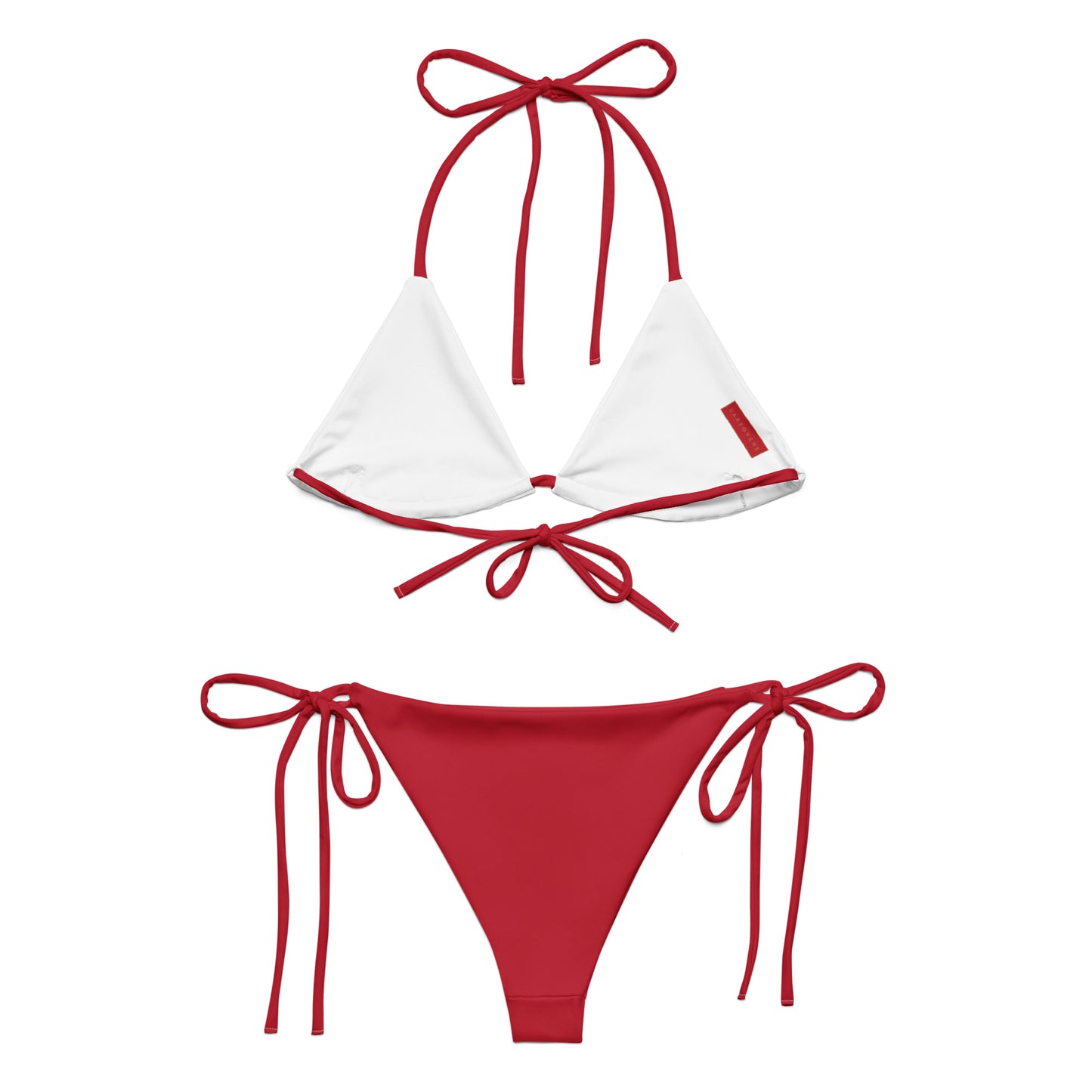 String Bikini Set (Red)