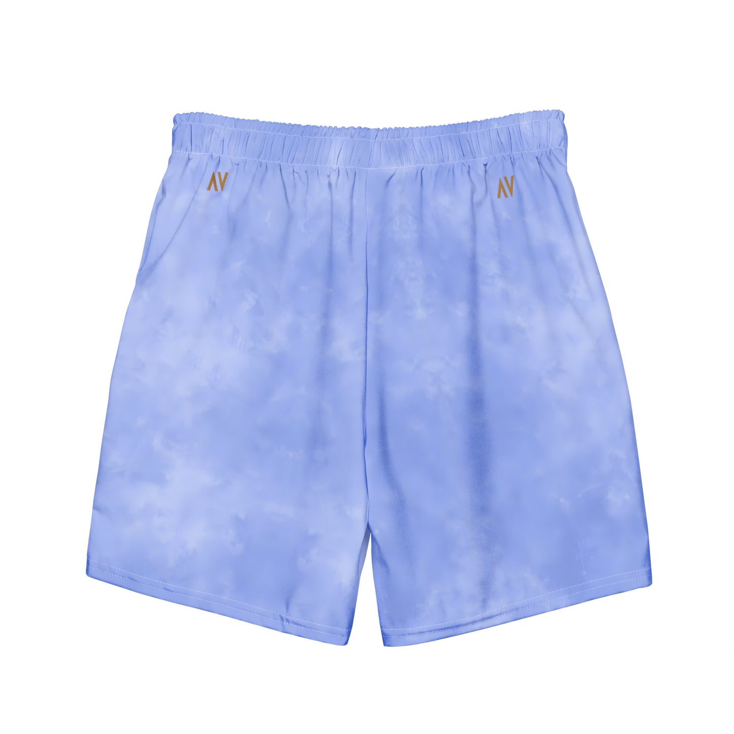 Men's Swim Trunks - Cartouche Badge (Blue Wash)