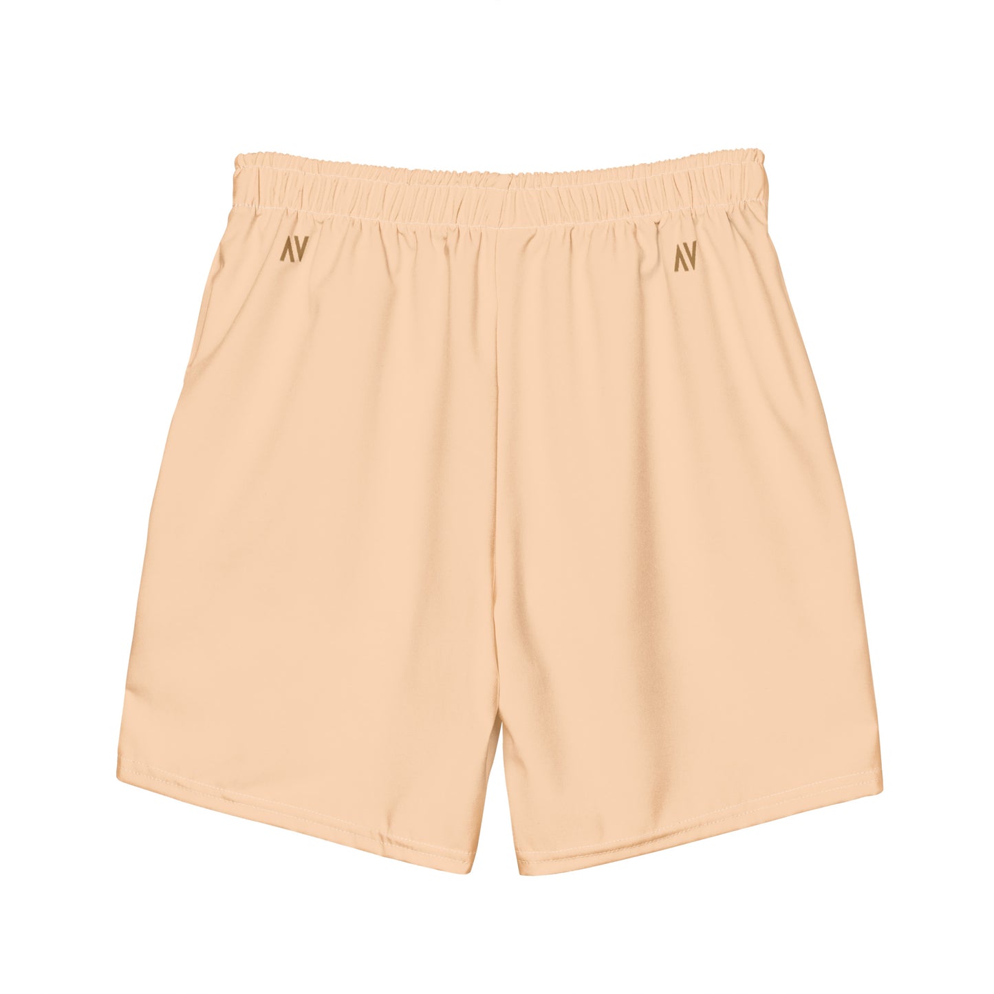 Men's Swim Trunks - Cartouche Logo (Peach)