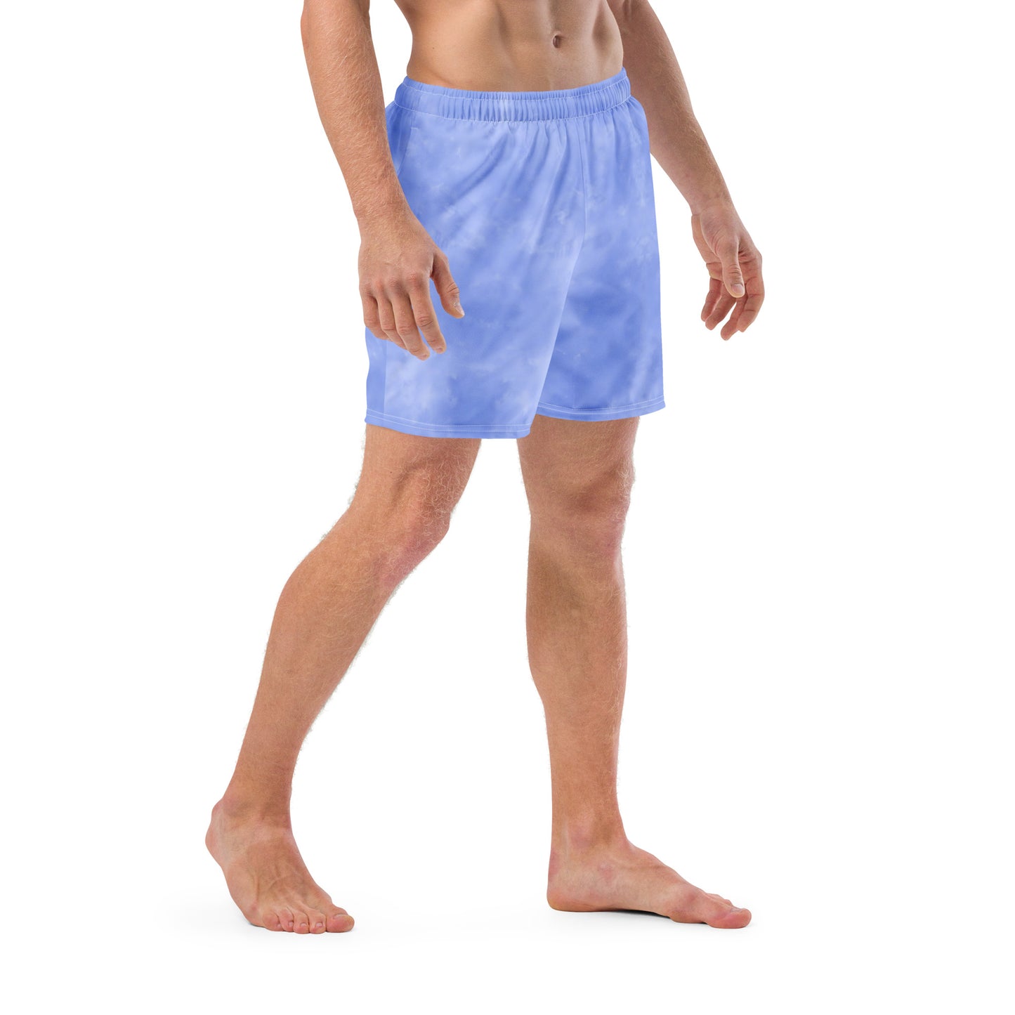 Men's Swim Trunks - Cartouche Badge (Blue Wash)