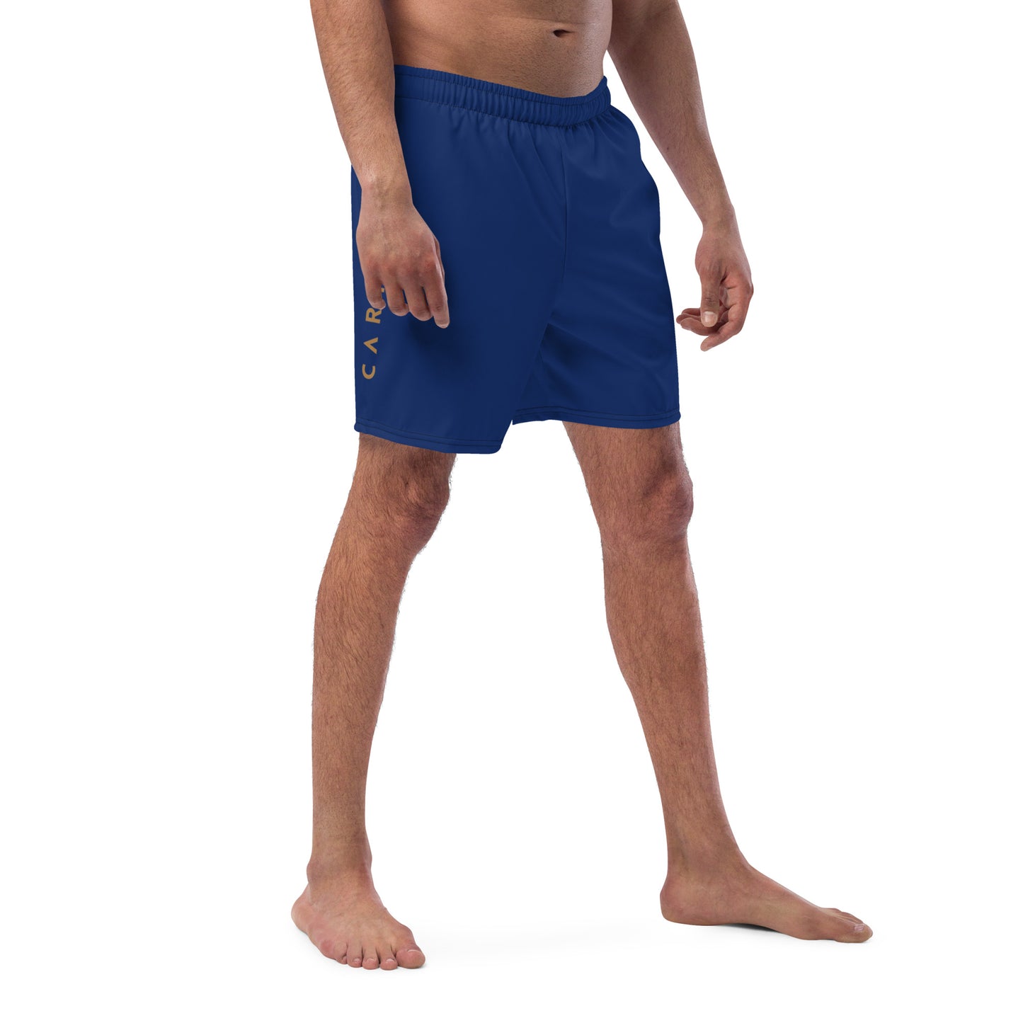 Men's Swim Trunks - Cartouche Logo (Navy)