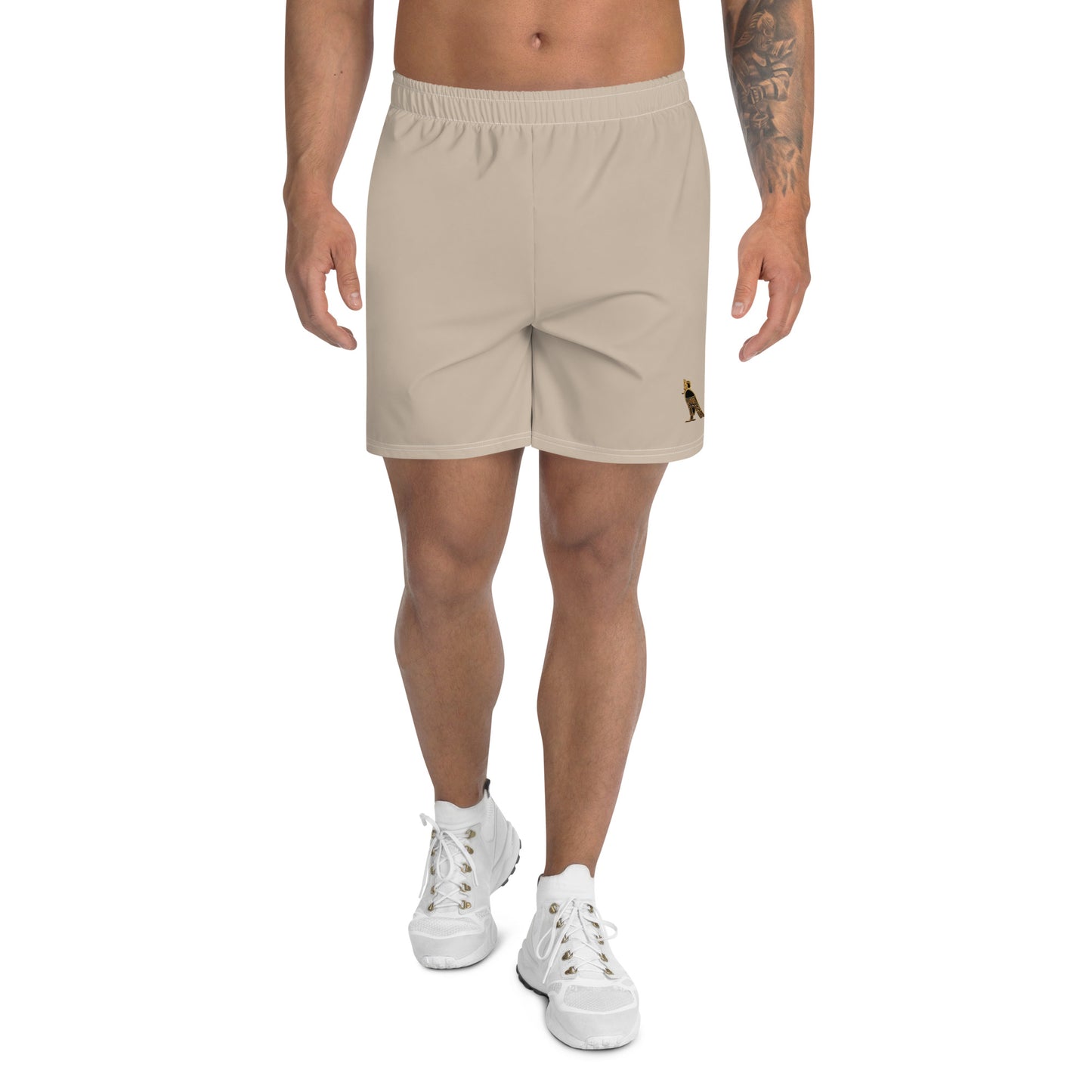 Men's Athletic Shorts (Khaki)