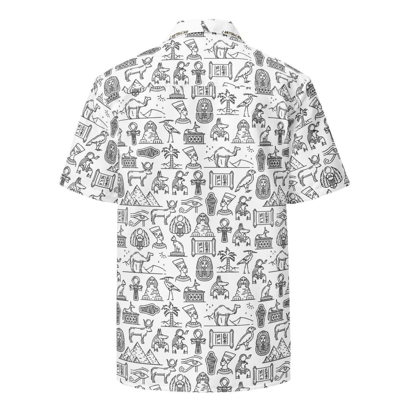 Egyptian Black Icons | Vacation Shirt (White)