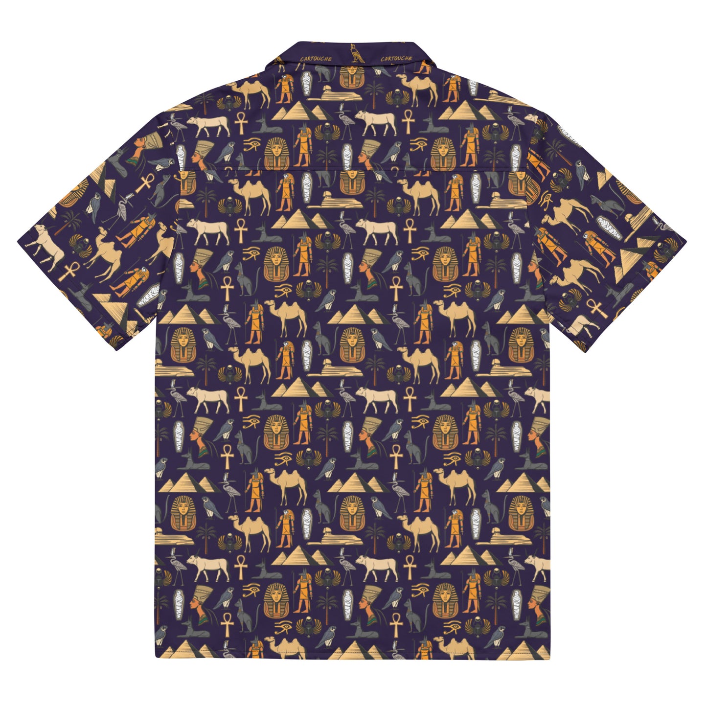 Egyptian Coloured Icons | Vacation Shirt (Navy)