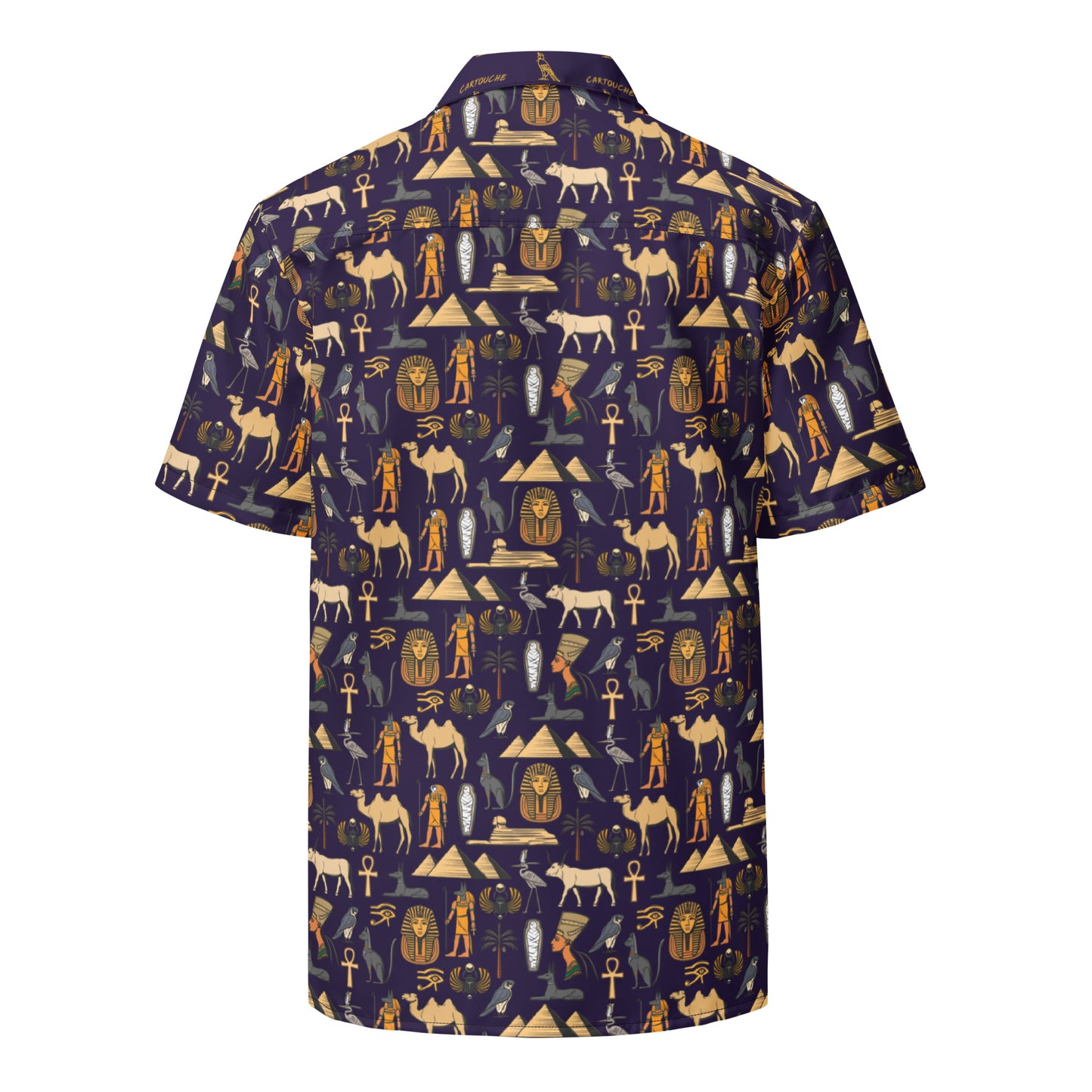 Egyptian Coloured Icons | Vacation Shirt (Navy)