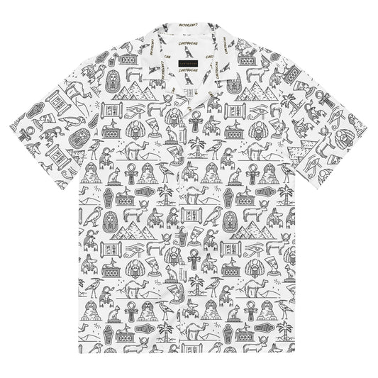 Egyptian Black Icons | Vacation Shirt (White)